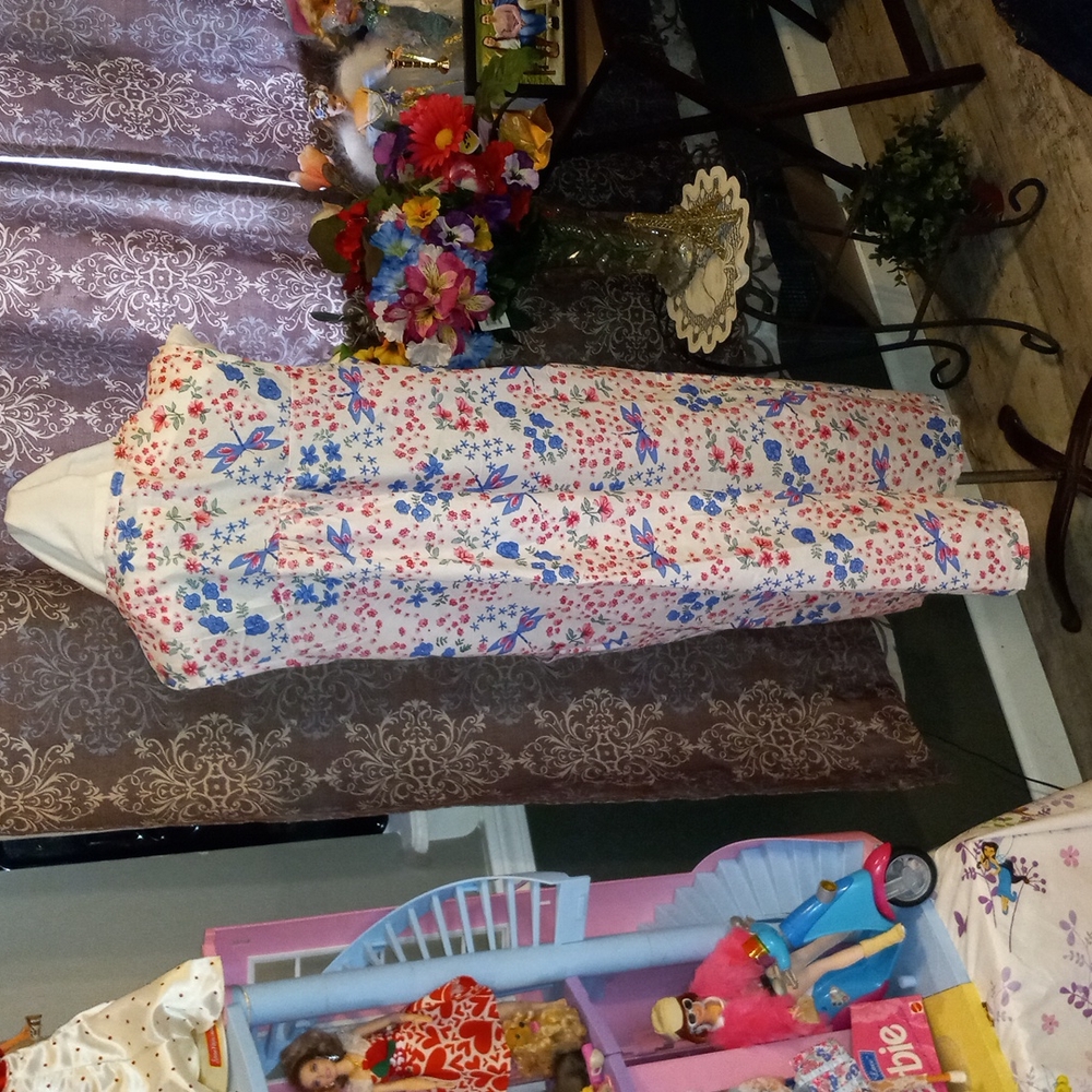 1960's Style Sleeveless Housedress - image 3